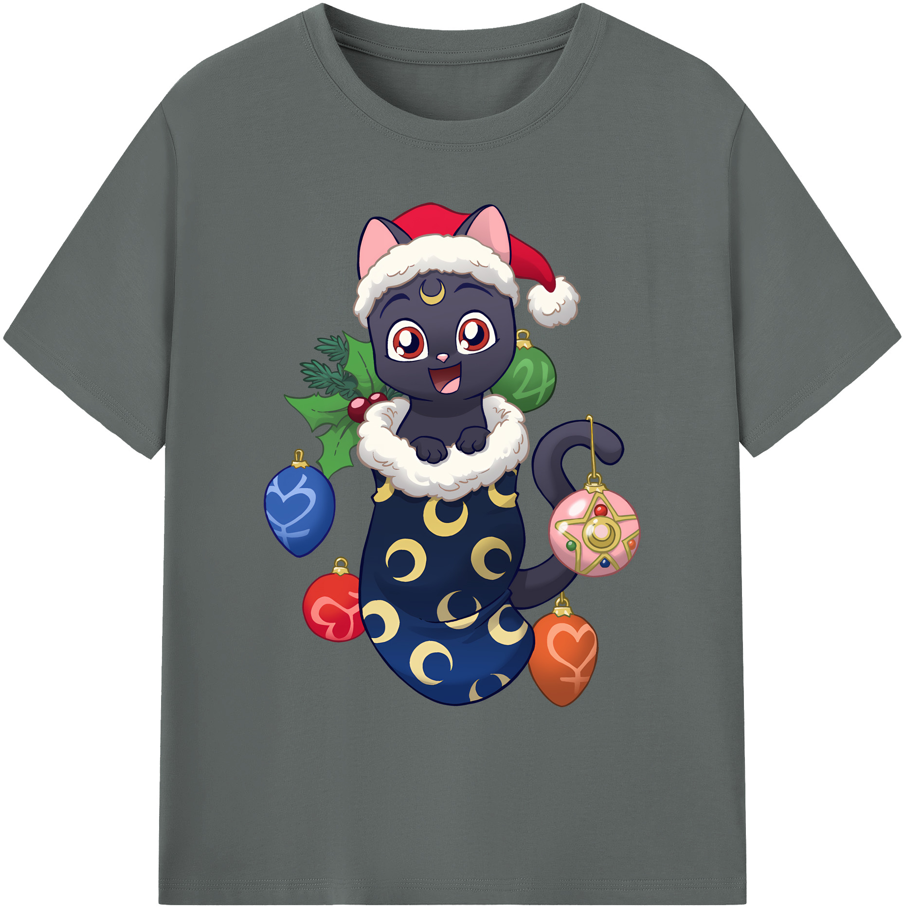 （画像用） 美少女戦士セーラームーン Sailor Moon 綿100％ メンズ半袖Tシャツ｜肌触りやわらか＆通気性